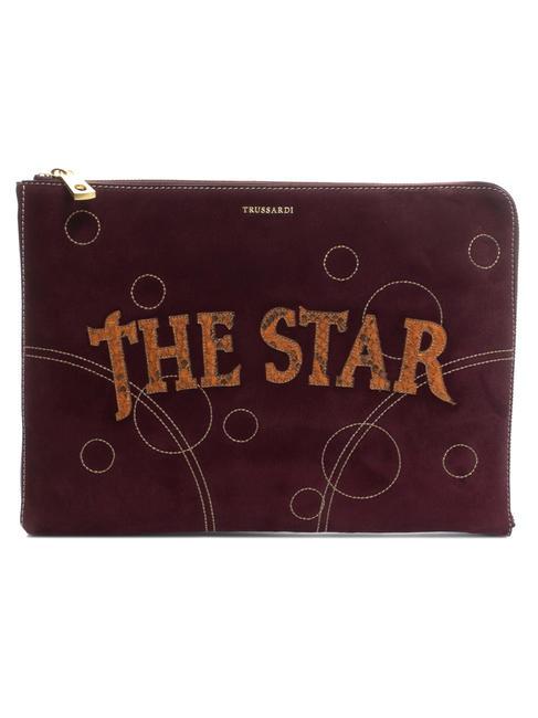 TRUSSARDI ELITE HAVANA Pochette a mano orange - Borse Donna