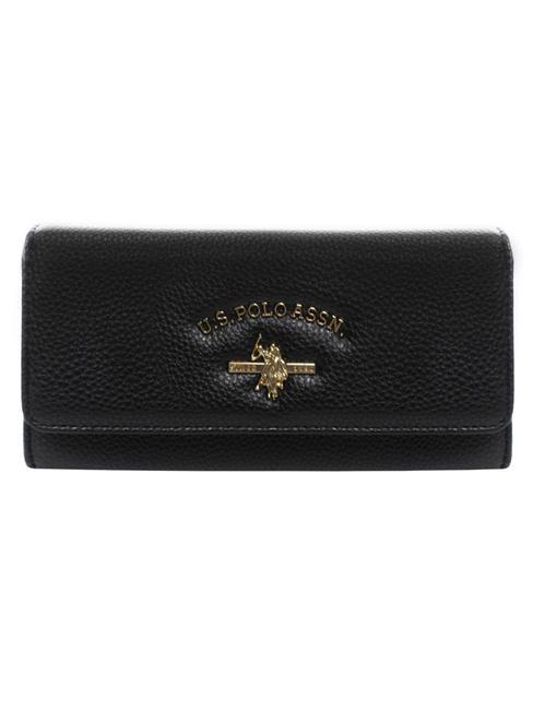 U.S. POLO ASSN. STANFORD Portafoglio Donna  NERO - Portafogli Donna