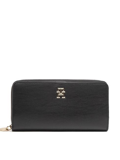 TOMMY HILFIGER CHIC Portafoglio grande black - Portafogli Donna