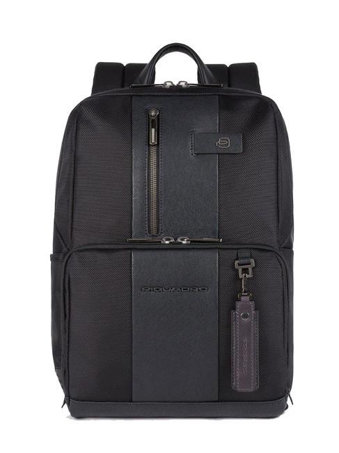 PIQUADRO BRIEF Zaino porta pc 14" e tablet Nero - Zaini da lavoro porta PC