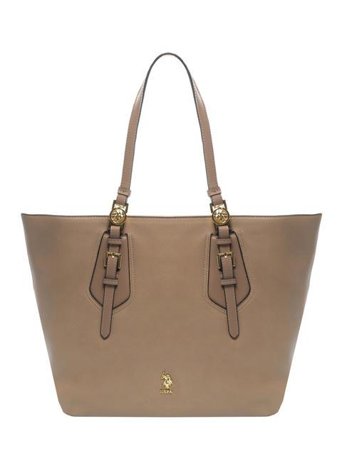 U.S. POLO ASSN. FOREST Shopping Bag light taupe - Borse Donna