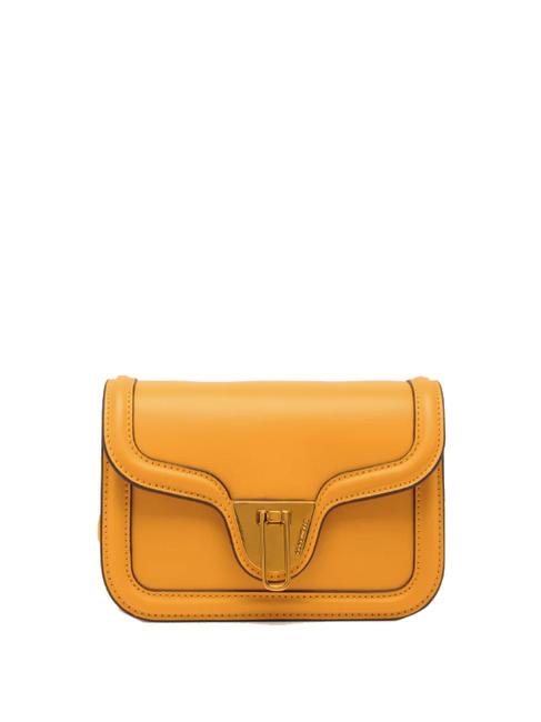 COCCINELLE MARVIN TWIST Micro bag a tracolla apricot - Borse Donna