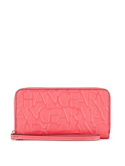 ARMANI EXCHANGE A|X VERNICE LOGO Portafoglio effetto vernice highlight - Portafogli Donna