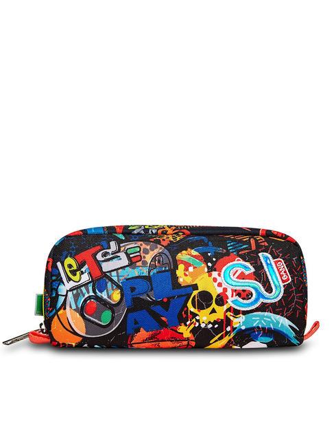SJGANG FACCE DA SJ BOY Astuccio a bustina Nero - Astucci e Accessori
