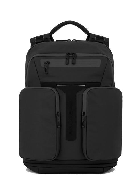 PIQUADRO HIDOR Zaino porta pc 15,6" Nero - Zaini da lavoro porta PC