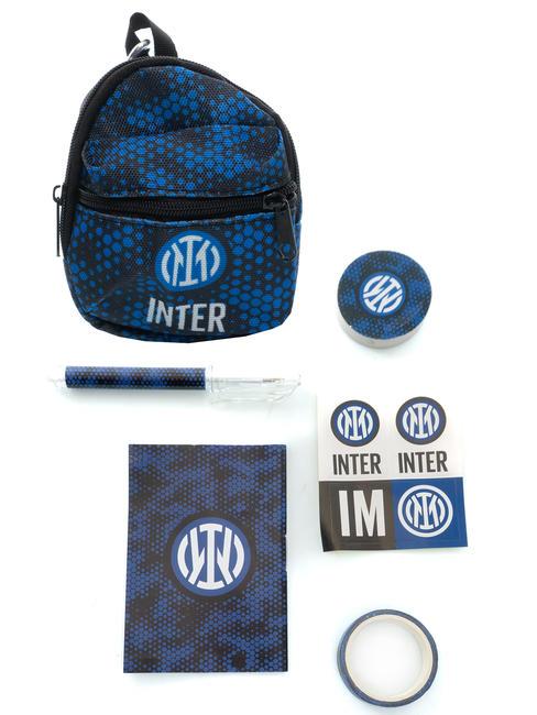 INTER MINI Portachiavi zaino con accessori Nero - Borse e accessori kids