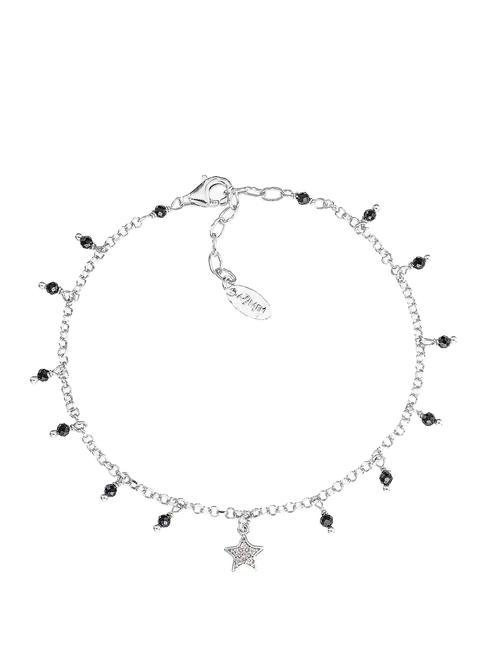 AMEN CANDY CHARM Bracciale cristalli neri e zirconi rodio - Bracciali Donna