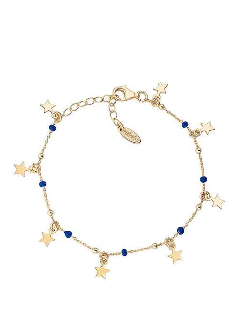 AMEN CANDY CHARM Bracciale con stelle e smalto blu oro - Bracciali Donna