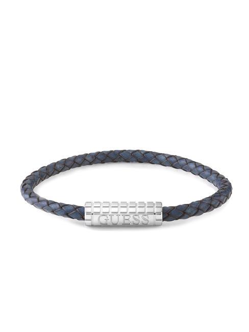 GUESS ACAPULCO Bracciale steel/jazz blue - Bracciali Uomo