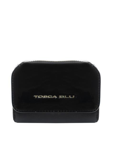 TOSCA BLU BERLIN Portafoglio S dettaglio suede Nero - Portafogli Donna