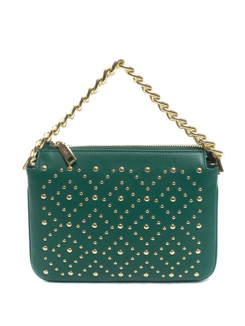 TOSCA BLU MILANO Borsa borchiata in pelle verde - Borse Donna