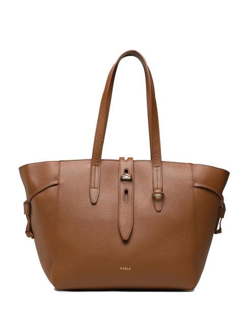 FURLA NET Shopping bag media cognac - Borse Donna