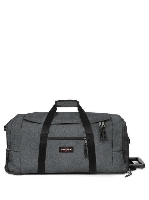 EASTPAK LEATHERFACE M + Trolley Borsone Medio BlackDenim - Trolley Semirigidi
