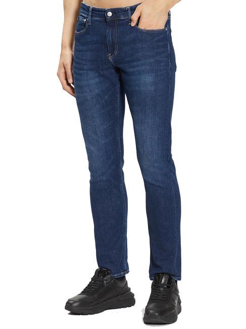 CALVIN KLEIN CK Jeans Jeans slim fit denim dark - Pantaloni Uomo