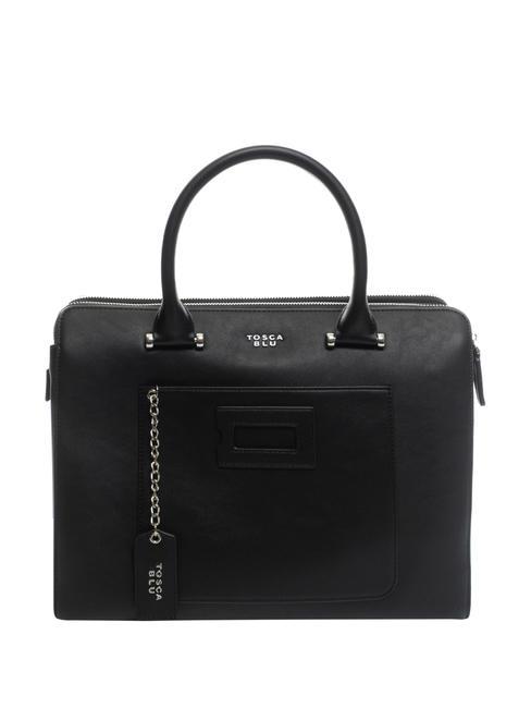 TOSCA BLU HARVARD Cartella con borchiette Nero - Borse Donna
