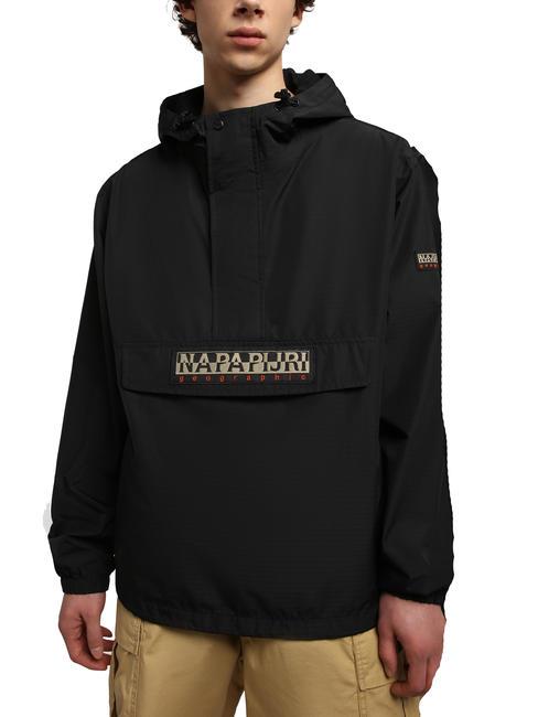 NAPAPIJRI FREESTRIDER ANORAK Giacca a vento con cappuccio black 041 - Giacche Uomo