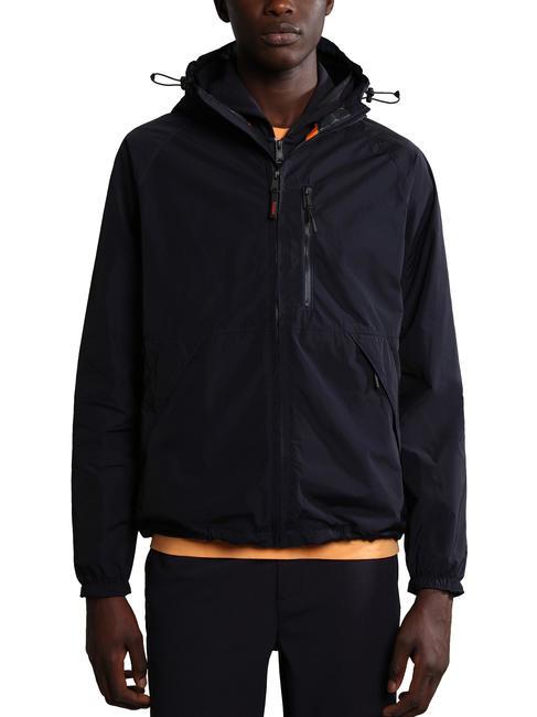 NAPAPIJRI URBAN COMMUTER Giacca a vento con cappuccio blu marine - Giacche Uomo