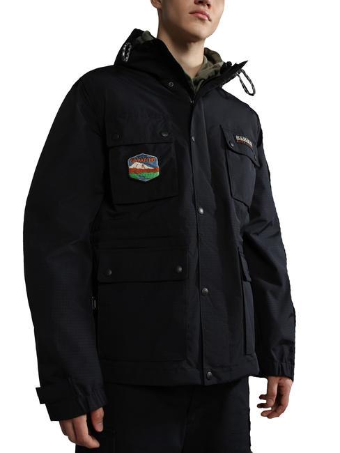 NAPAPIJRI URBAN MODULAR Giacca con maniche amovibili black 041 - Giacche Uomo