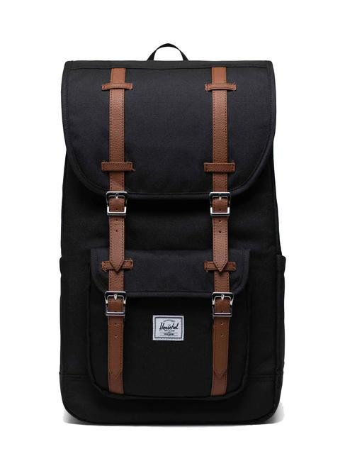 HERSCHEL LITTLE AMERICA  Zaino misura standard NERO - Zaini Scuola & Tempo Libero