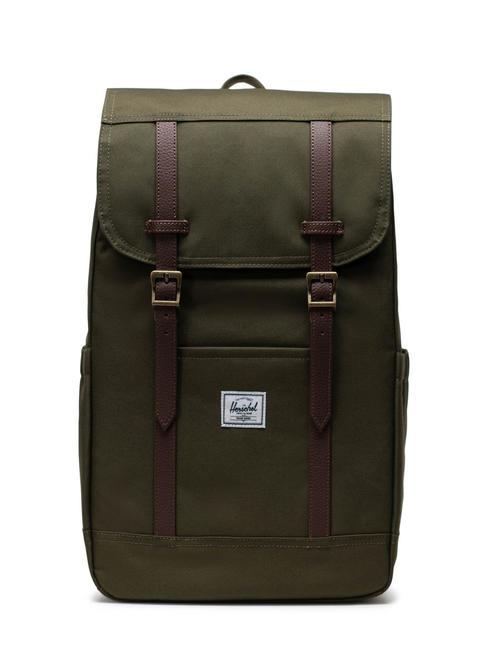 HERSCHEL RETREAT Zaino porta pc 15,6" ivygr - Zaini Scuola & Tempo Libero