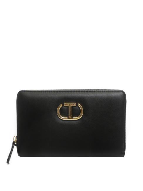 TWINSET MIDDLE Portafoglio middle nero - Portafogli Donna