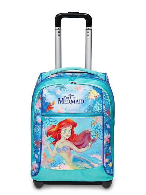 LA SIRENETTA WATCH ME SHINE Zaino Trolley 2 ruote petroleum/blue - Zaini con carrello