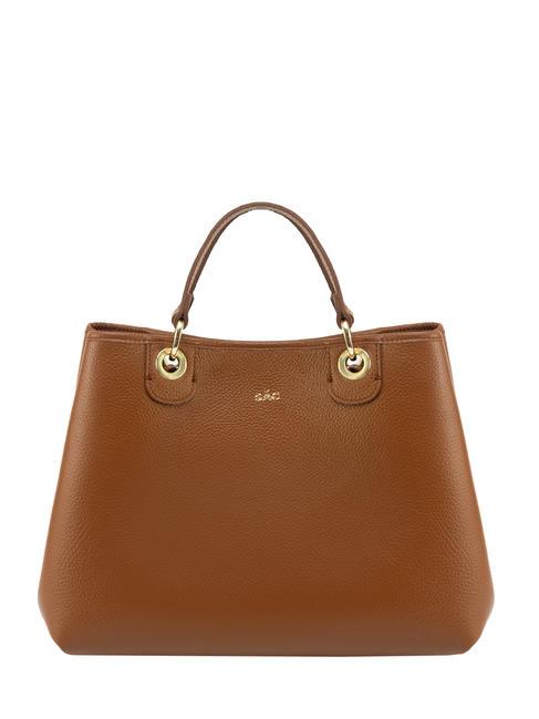 LESAC LAURA Borsa a mano, con tracolla cuoio scuro - Borse Donna