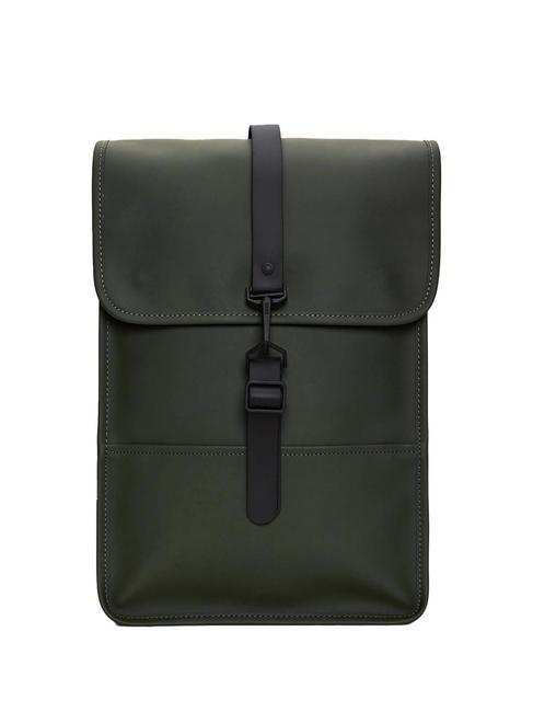 RAINS BACKPACK MINI Zaino impermeabile green - Zaini Scuola & Tempo Libero