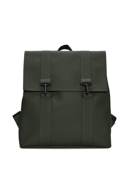 RAINS MSN BAG Zaino impermeabile città green - Zaini