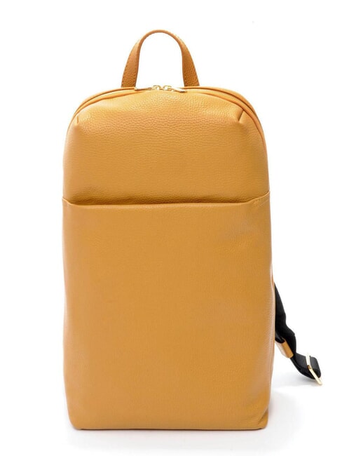 SPALDING TIFFANY JANE Zaino in pelle porta pc 15.6" senape - Zaini da lavoro porta PC