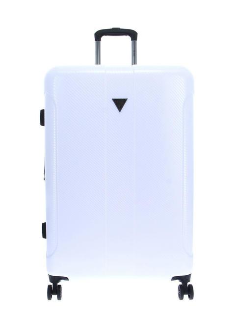GUESS LUSTRE2 Trolley Grande white - Trolley Rigidi