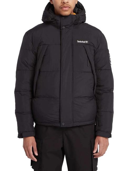 TIMBERLAND OUTDOOR ARCHIVE PUFFER Giacca piumino con cappuccio NERO - Piumini Uomo