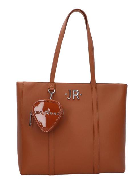 JOHN RICHMOND DHIMA Borsa shopping con pouch cuoio/silv - Borse Donna
