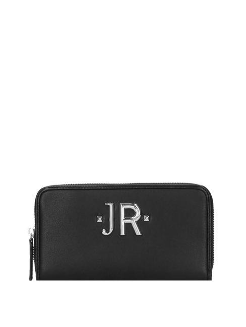 JOHN RICHMOND EUIKO Portafoglio grande zip around black/silv - Portafogli Donna