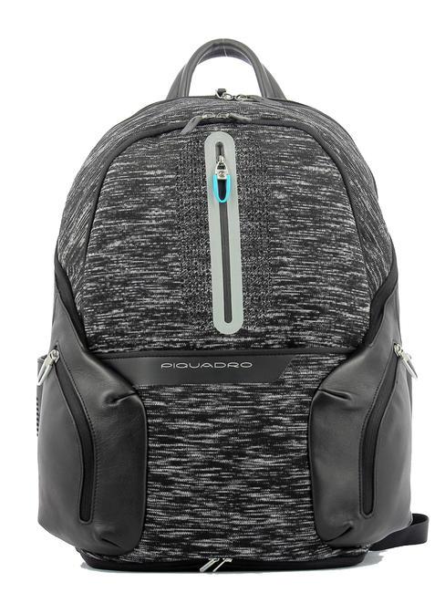 PIQUADRO COLEOS Zaino porta pc 14" Battery Pack Nero - Zaini da lavoro porta PC