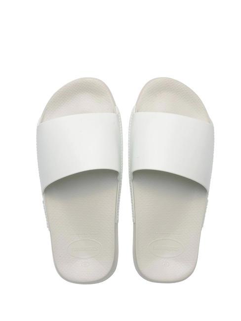 HAVAIANAS SLIDE CLASSIC Ciabatte in gomma white - Scarpe Uomo
