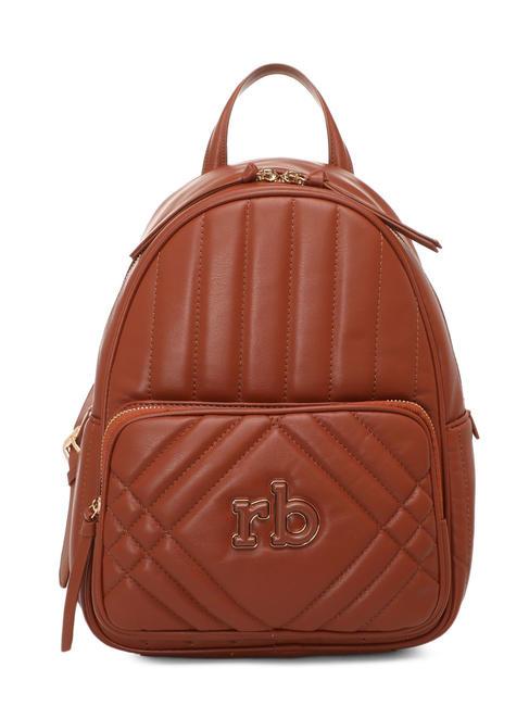 ROCCOBAROCCO DEA Zaino con tasca tan - Borse Donna