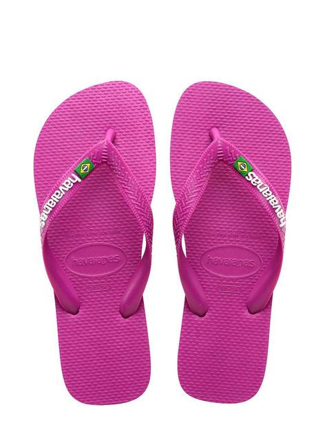 HAVAIANAS BRASIL LOGO Infradito  rose gum - Scarpe Unisex