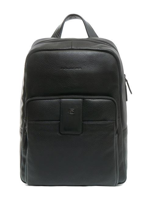PIQUADRO ILI Zaino porta PC 14'' in pelle nero2 - Zaini da lavoro porta PC
