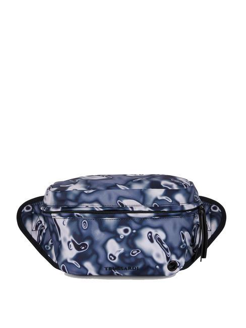 TRUSSARDI EVIN Marsupio in nylon fant.heatmap blue - Marsupi