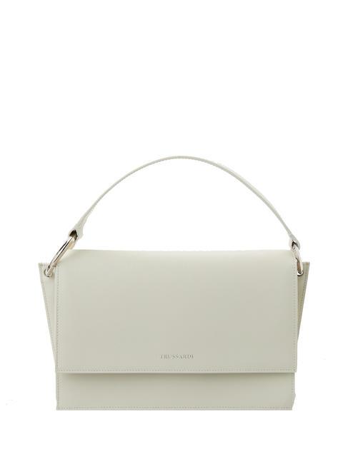 TRUSSARDI OBELIA Borsa a mano, con tracolla off-white - Borse Donna