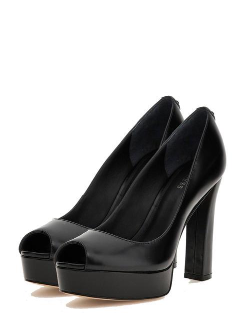 GUESS SOZA Décolleté spuntata in pelle NERO - Scarpe Donna