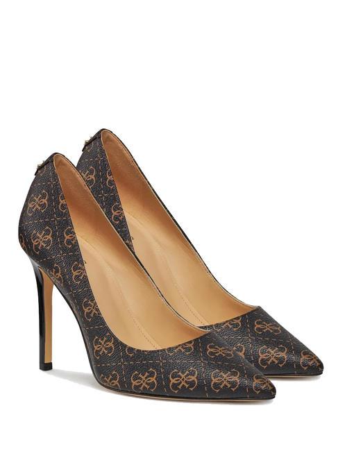 GUESS GAVI17 Décolleté brown ocra - Scarpe Donna