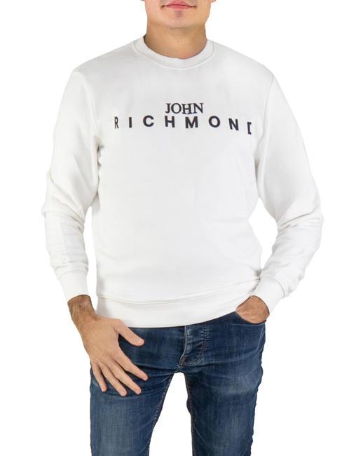 JOHN RICHMOND IMANOV Felpa girocollo panna - Felpe Uomo