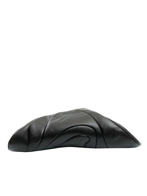 TRUSSARDI OWENA Borsa clutch in pelle NERO - Borse Donna