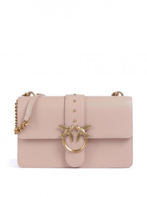 PINKO CLASSIC LOVE BAG Borsa one simply cipria-antique gold - Borse Donna