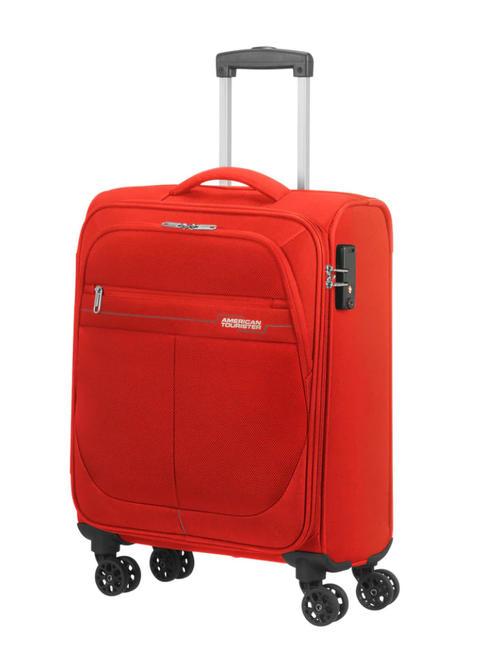 AMERICAN TOURISTER DEEP DIVE Trolley bagaglio a mano red/grey - Trolley Rigidi