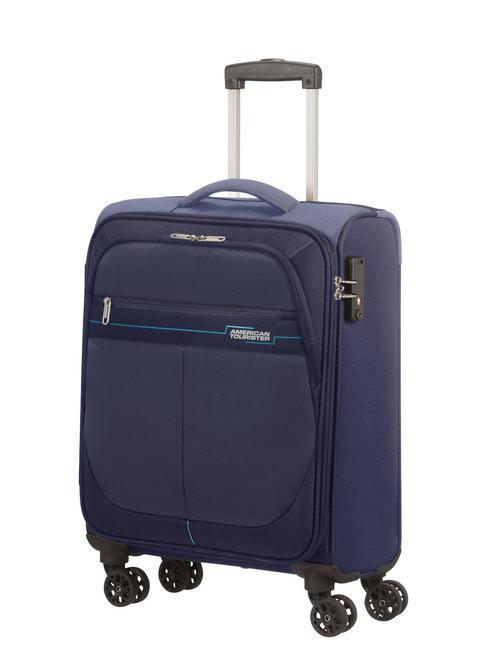AMERICAN TOURISTER DEEP DIVE Trolley bagaglio a mano navy/blue - Trolley Rigidi