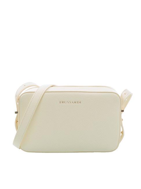 TRUSSARDI LISBONA Borsa camera a tracolla antiwhite - Borse Donna
