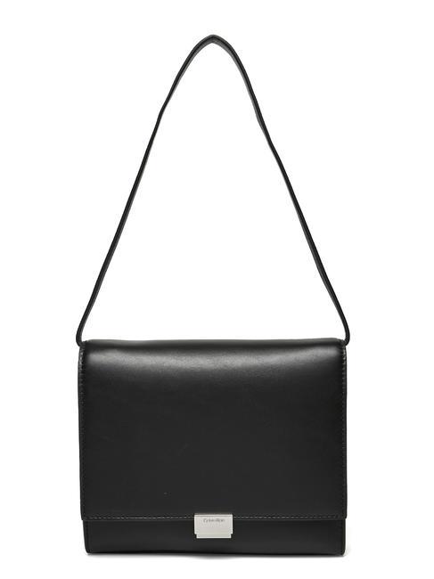 CALVIN KLEIN ARCHIVE HARDWARE Borsa a spalla ck black - Borse Donna